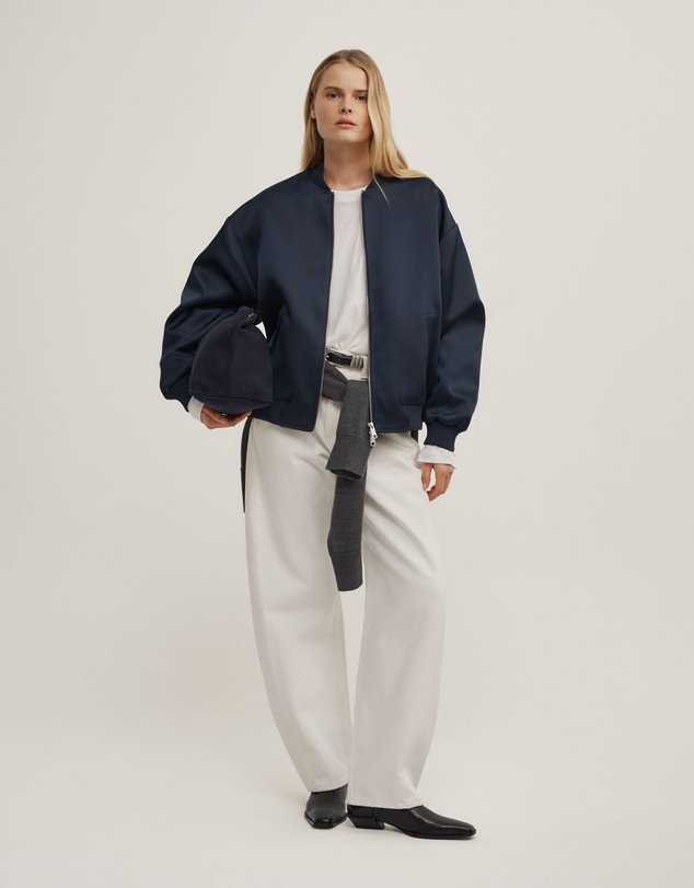 Witchery - Satin Bomber Jacket