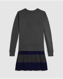 Polo Ralph Lauren - Big Pony Fleece Sweatshirt Dress - ICONIC EXCLUSIVE - Teens