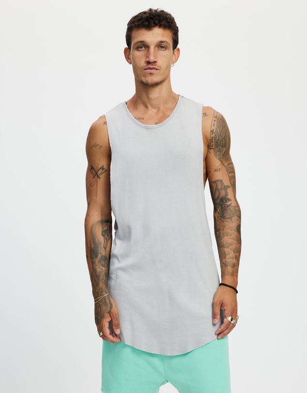 Surrounded By Ghosts - The Homilite Rib Knit Muscle T-Shirt