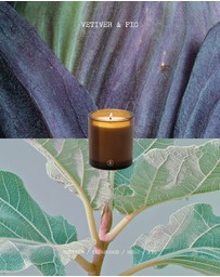Black Blaze - Vetiver & Fig Scented Candle