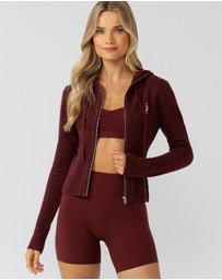 Lorna Jane - Luxe Lounge Knit Hoodie