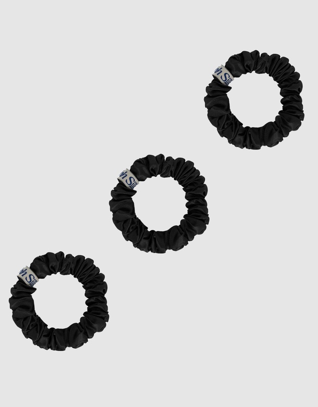 Shhh Silk - 3 Pack Medium Silk Scrunchies
