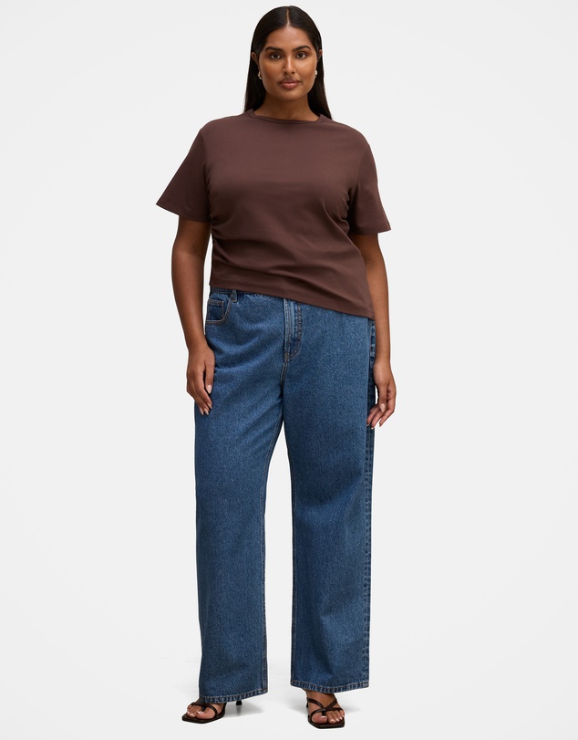 Forever New Curve - Saskia Curve Boxy T-shirt