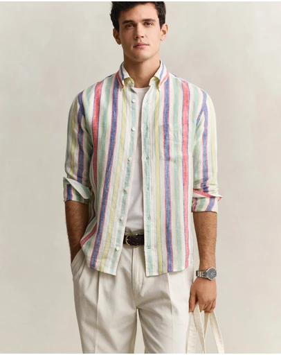 Gant - Multistripe Linen Shirt
