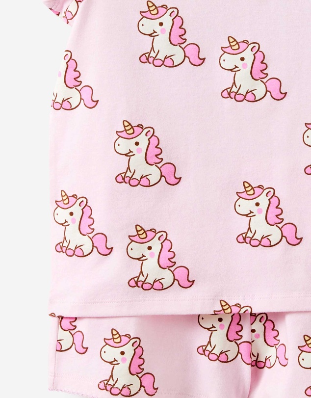 Cotton On Kids - Dreamdrift Puff Short Slv Pj Set