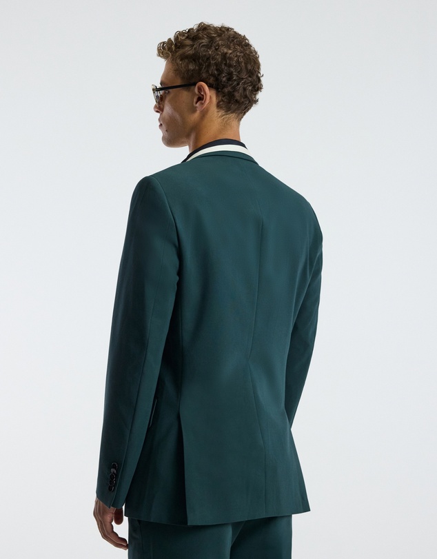 Calibre - Double Crepe Suit Jacket Hunter Green