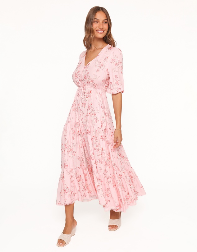 Petal & Pup - Kelda Dress - Rose Pink Floral