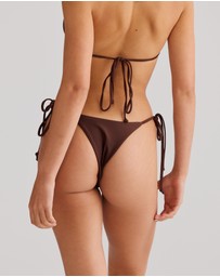 Vacay Swimwear - Palma Bottom Chocolate