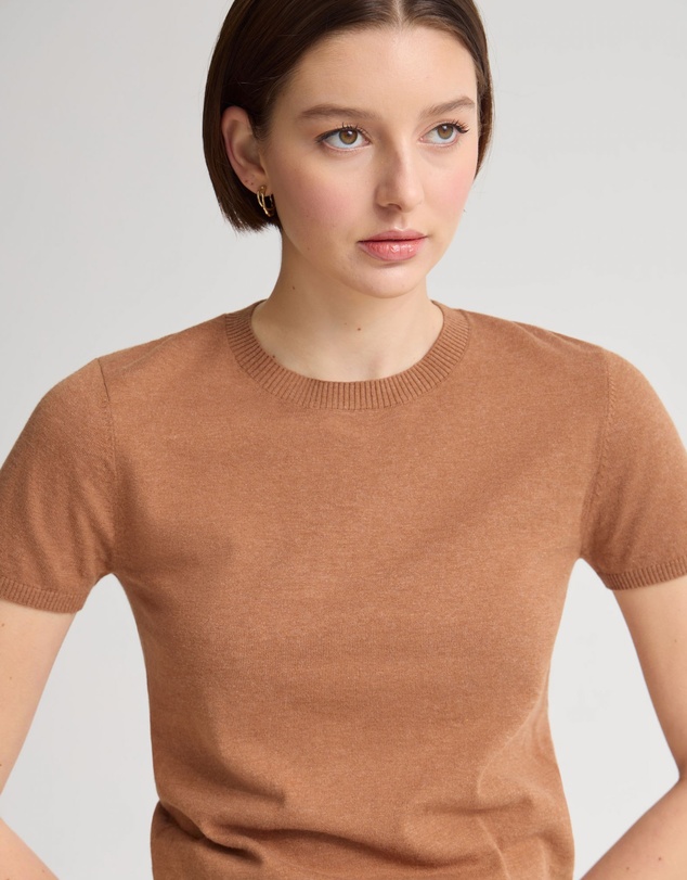 Oxford - Olivia Crop Cashmere Knit