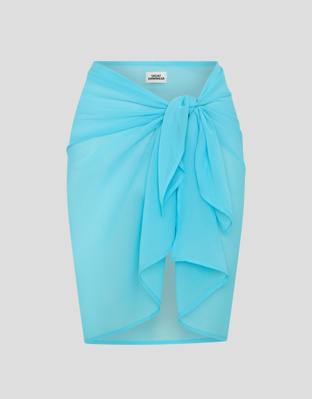 Vacay Swimwear - Catalina Sarong Aqua