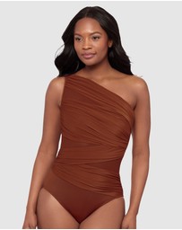 Miraclesuit Swimwear  - Network Jena One Shoulder Shaping Swimsuit