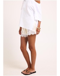 Alice In The Eve - Joy Lace Mini Shorts