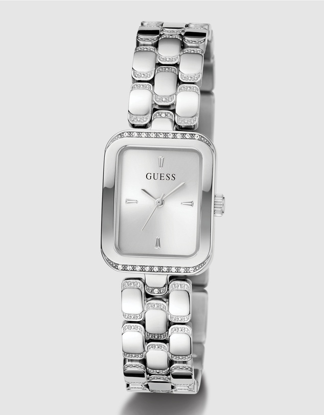 GUESS - Guess Ladies Silver Tone 22mm Analogue Watch