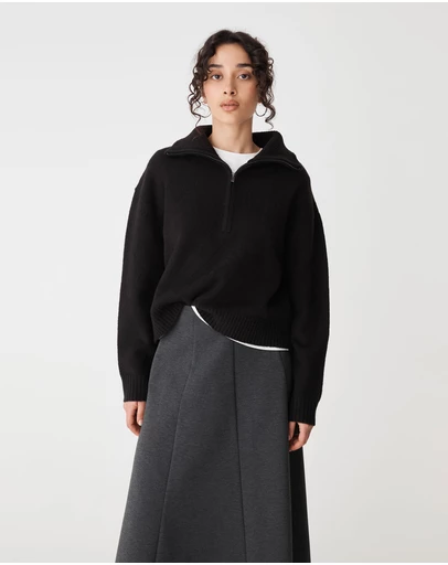 Forcast - Marnie Half Zip Jumper