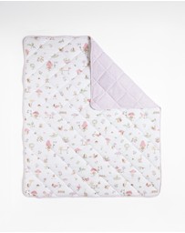 Living Textiles - Reversible Quilted Cot Comforter - Whimsical Wonderland