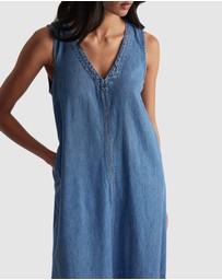 Decjuba - Natalie Denim Maxi Dress