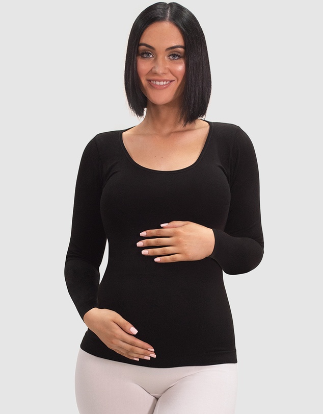 B Free Intimate Apparel - Maternity Bamboo Long Sleeve Top