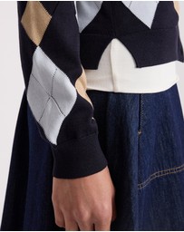 David Lawrence - Huntley Cotton Argyle Cardigan
