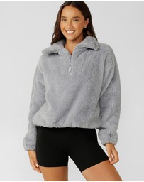 Lorna Jane - Everyday Teddy Quarter Zip Sweater