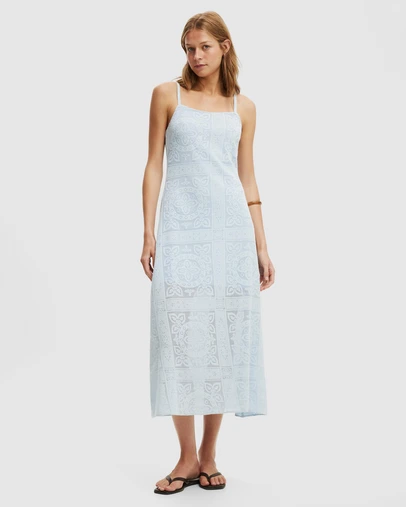Cotton On - Posie Crochet Maxi Dress