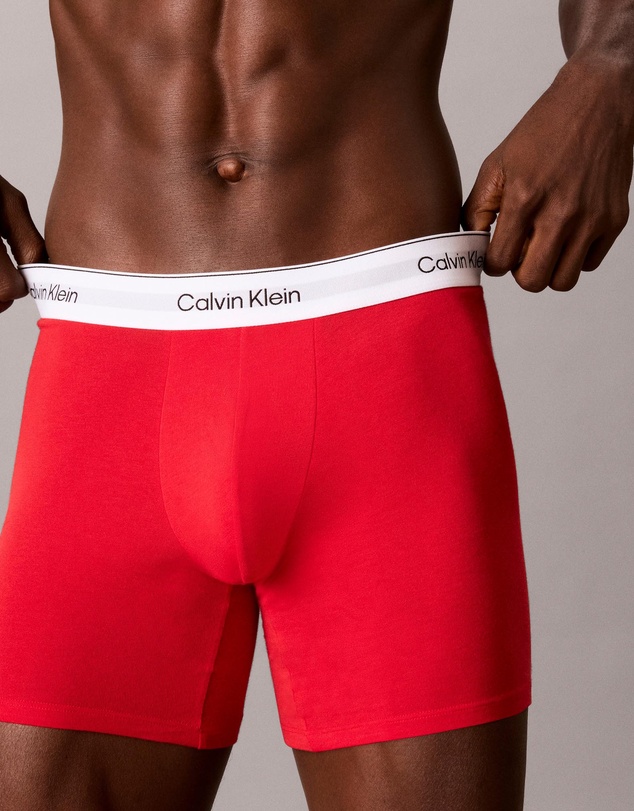 Calvin Klein - 3-Pack Icon Cotton Boxer Briefs