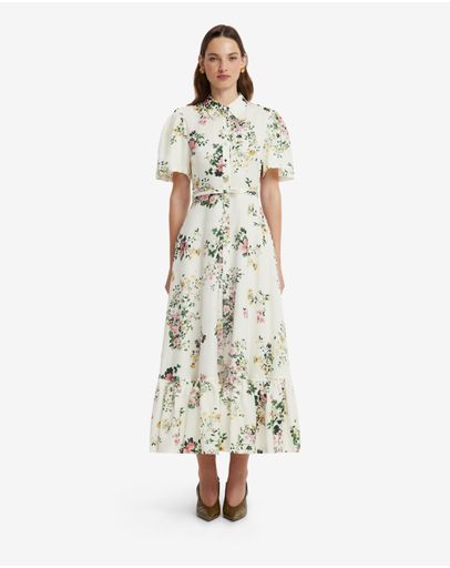 Posy Print In Snow