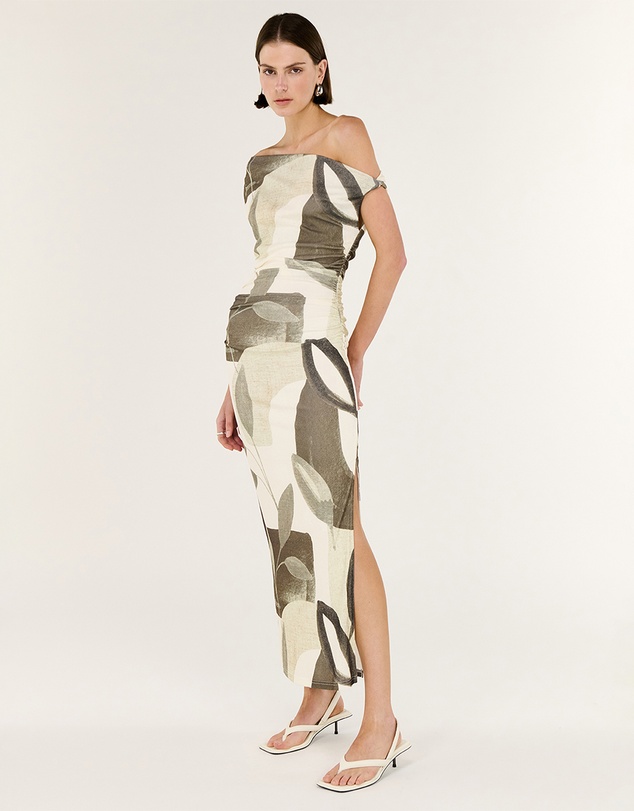 Staple the Label - Ophiele Twist Midi Dress