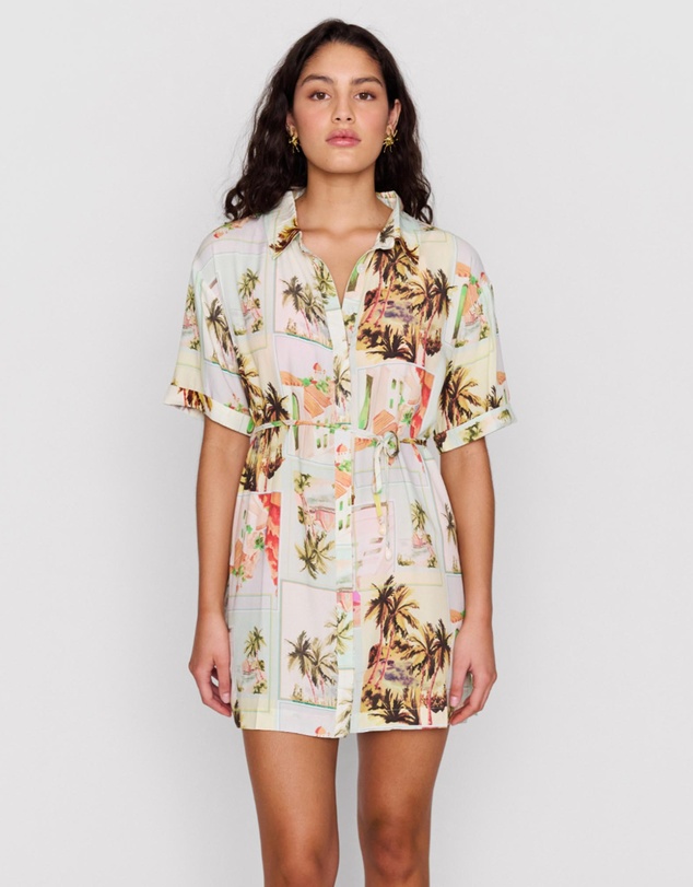 MINKPINK - Dolce Mini Shirt Dress