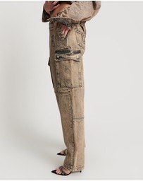 ONE TEASPOON - Rust Cargo Motion Pants