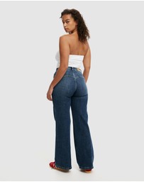 Cotton On - Curvy Stretch Wide Jeans