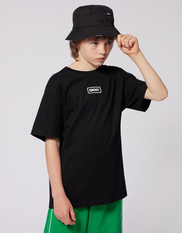 DKNY - Be Somebody Short Sleeve T-Shirt - Kids-Teens