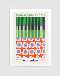 Olive et Oriel - National Gallery Of Art Amsterdam by Annick Art Print