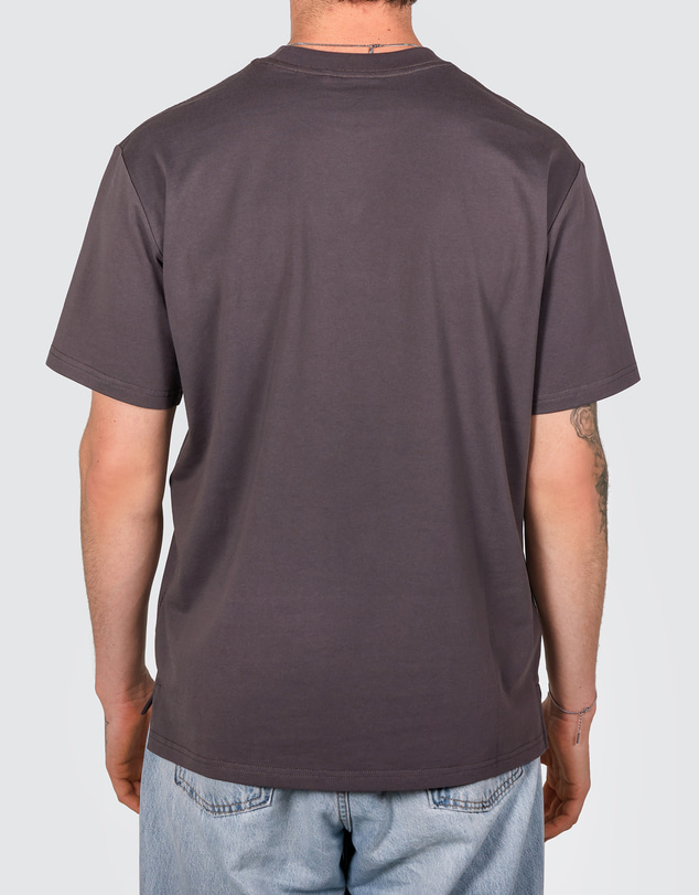 Skwosh - Bloody Ripper Men's Slang Tee in Charcoal
