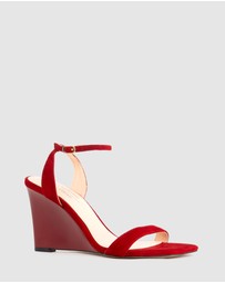 Edward Meller - SHANIA90 Single Strap Sandal on Wedge