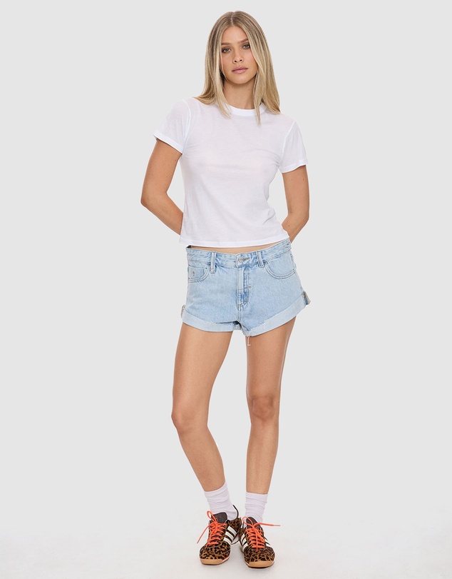 Thrills - Remi Rolled Low-Rise Baggy Shorts