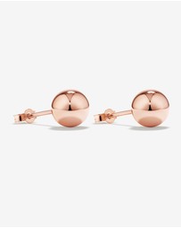 Michael Hill - 7mm Ball Stud Earrings in 10kt Rose Gold