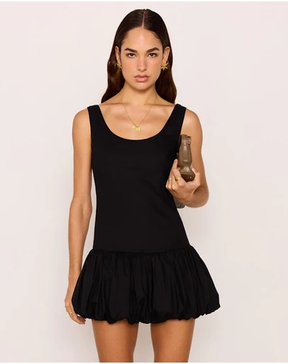 MINKPINK - Binta Tie Back Mini Dress