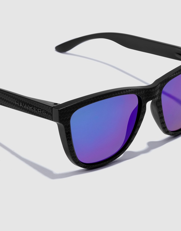 Hawkers Co - Polarized Carbon Blue One Raw Sunglasses for Men and Women UV400