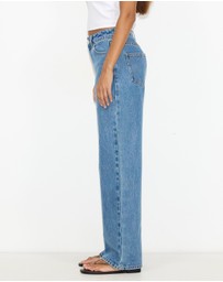 Dazie - Florence Mid Rise Straight Jeans