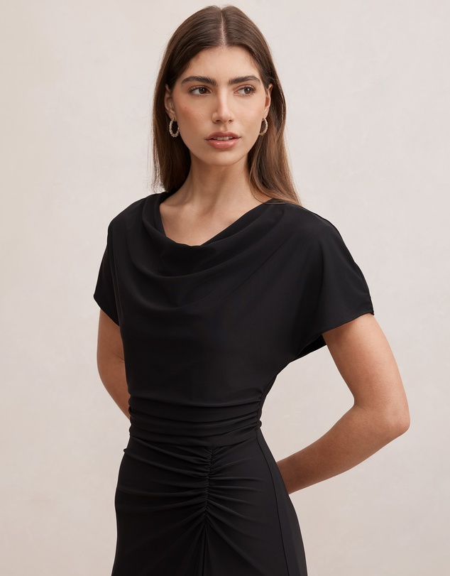 Forever New - Tahnee Ruched Waist Midi Dress