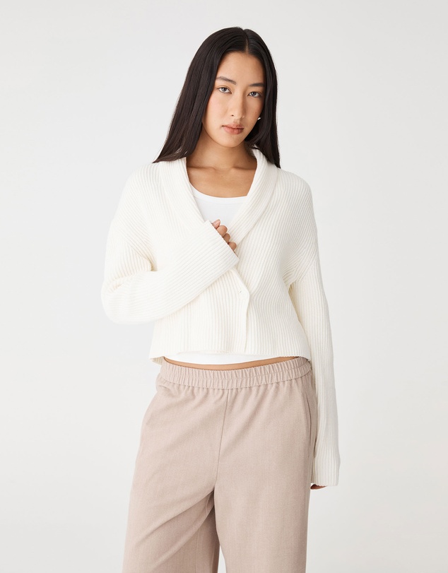Forcast - Avery Shawl Collar Cardigan
