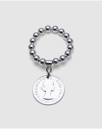 Von Treskow - Stretchy Ring With Coin