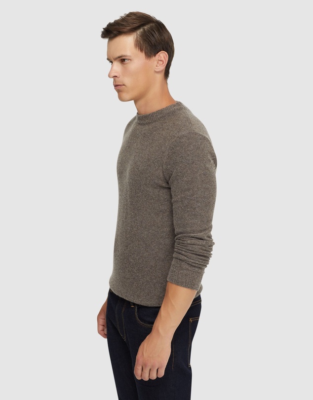 Oxford - Leon Crew Neck Wool Rich Knit
