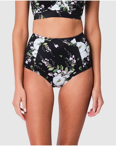 UNE PIECE - Never Say Never High-Waisted Bikini Bottom