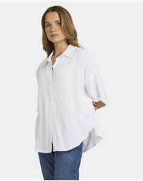 Roxy - Womens beachy Nastalgia Short Sleeve Shirt