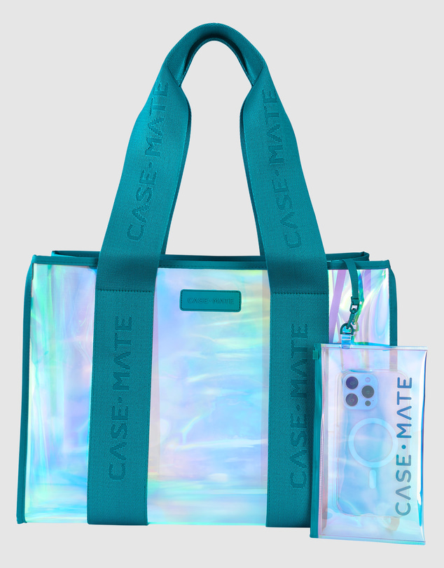 Case-Mate - Case-Mate Emerald Soap Bubble Tote w/ Phone Pouch