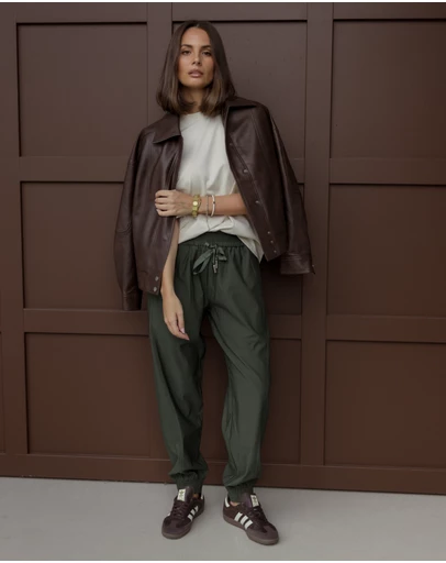 ALEXANDRA - Rune Pants Forest Green