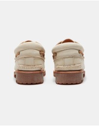 Timberland - Authentic 3-Eye Lug Handsewn Boat Shoes - Men's
