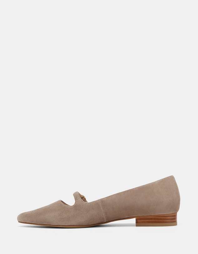Wittner - Carina Suede Leather Pointed Ballet Flats