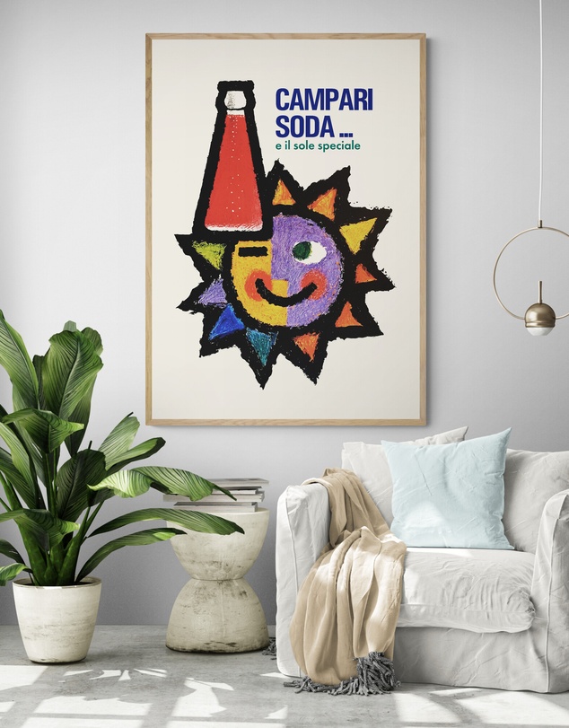 Inka Arthouse - Campari Sun Soda Art Print